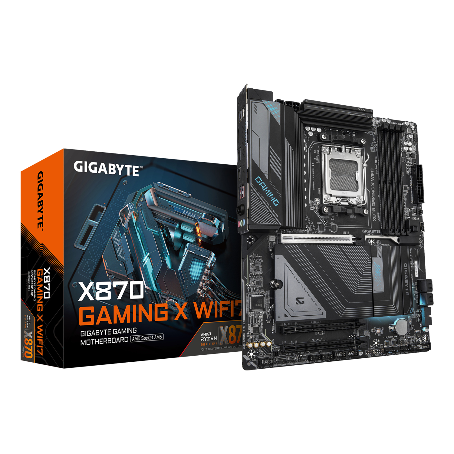 Gigabyte X870 Motherboards - Black