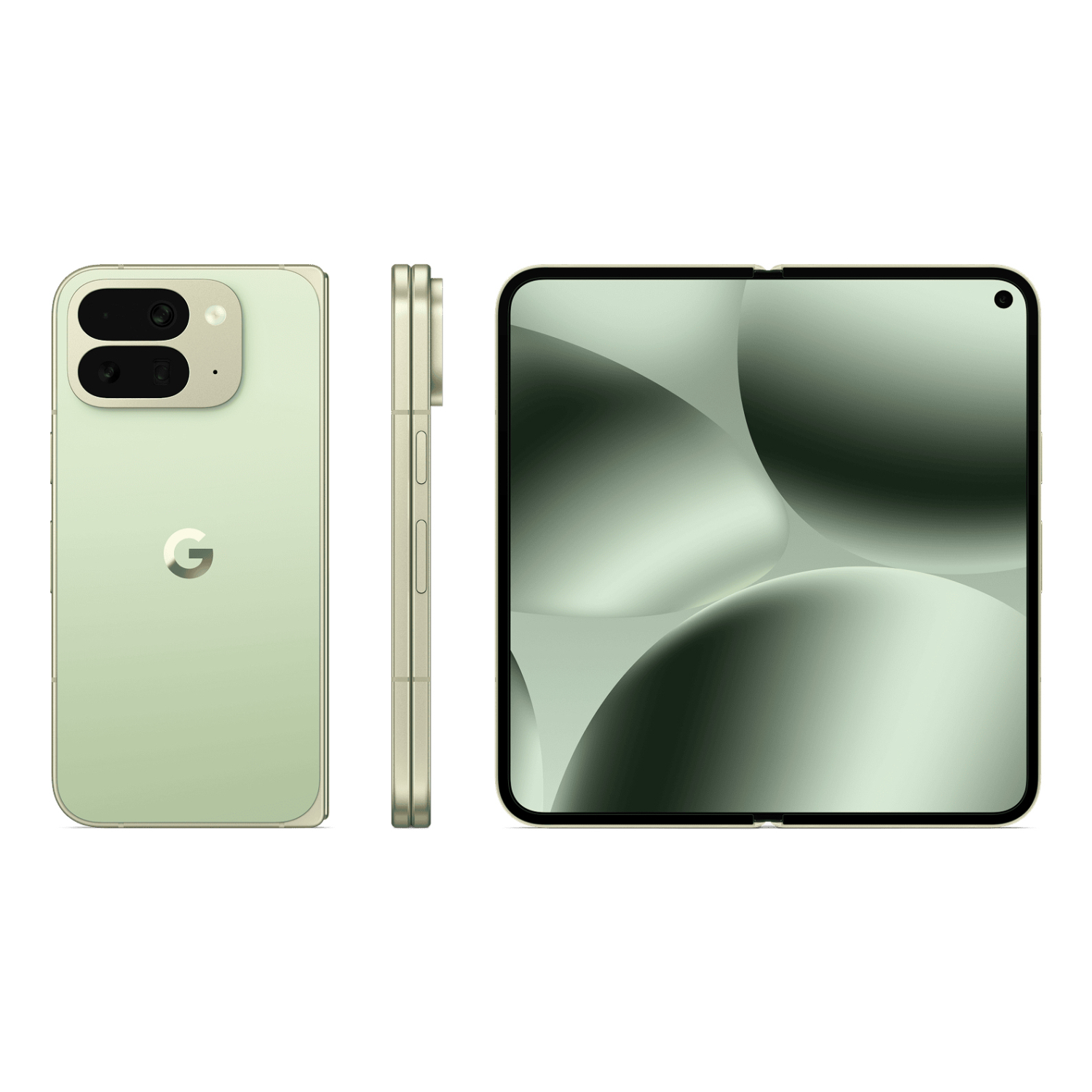 Google Pixel 10 Pro Fold 20.3 cm (8") Dual SIM Android 16.0 5G 16 GB 256 GB 5015 mAh Light Green