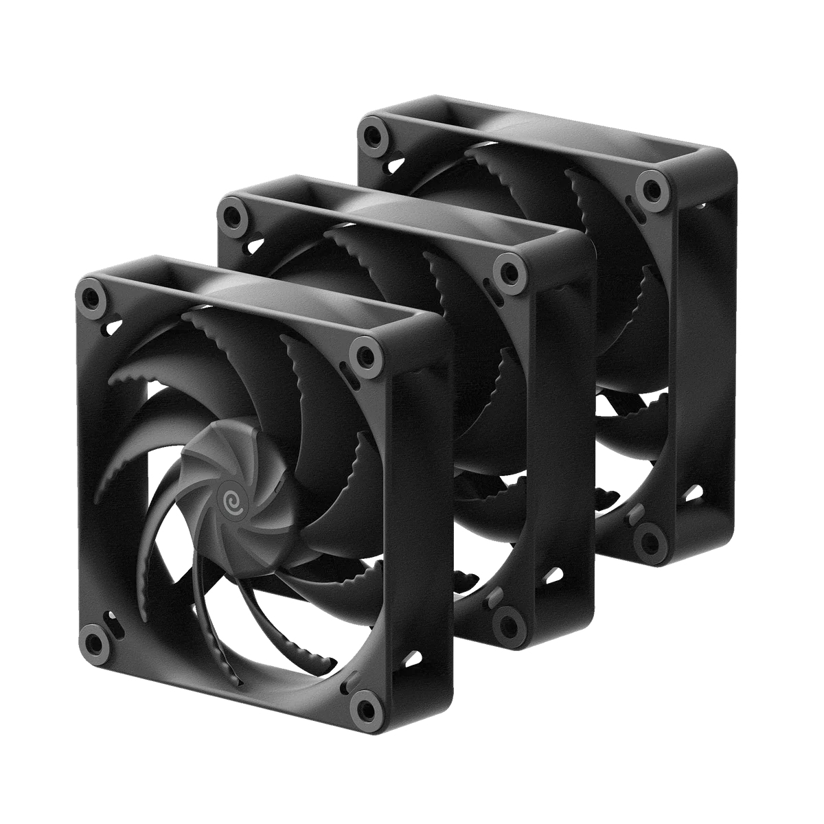 HAVN H12 Black Triple PWM Fan - 120mm