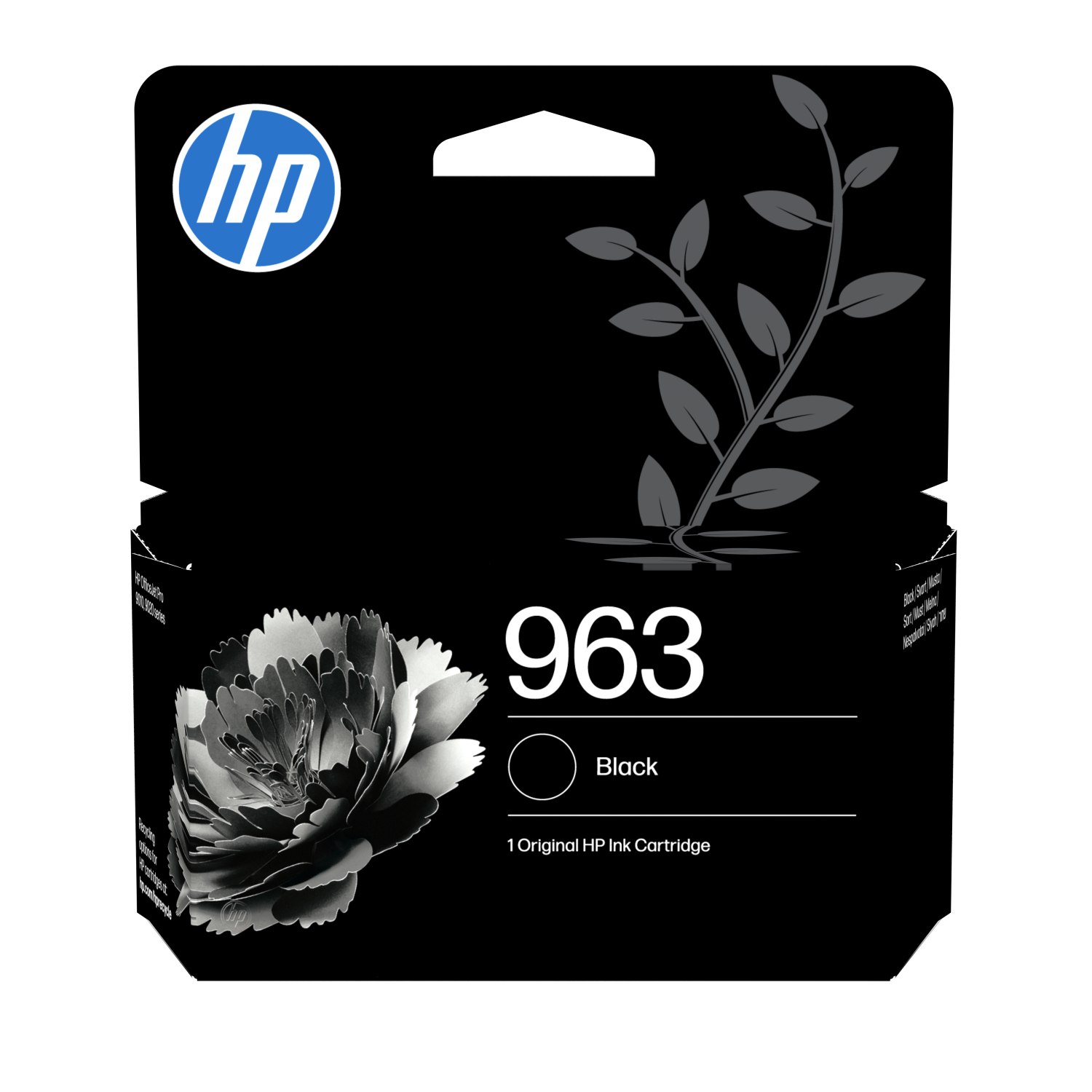 HP 963 BLACK ORIGINAL INK CARTRIDGE
