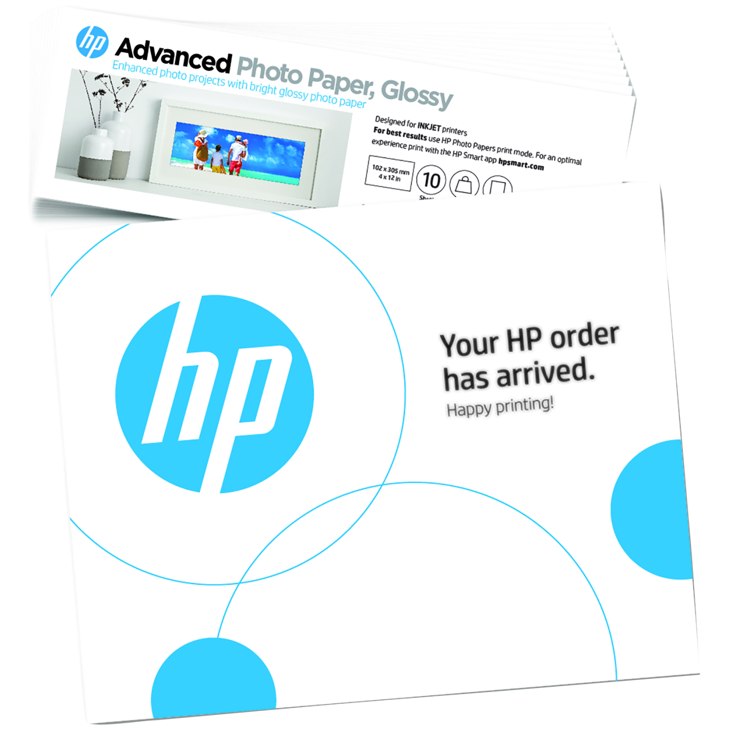 HP ADVANCED PHOTO PAPER  GLOSS (4X12