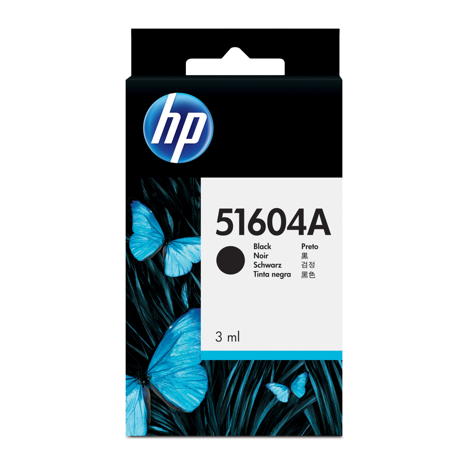 HP BLACK PRINT CARTRIDGE