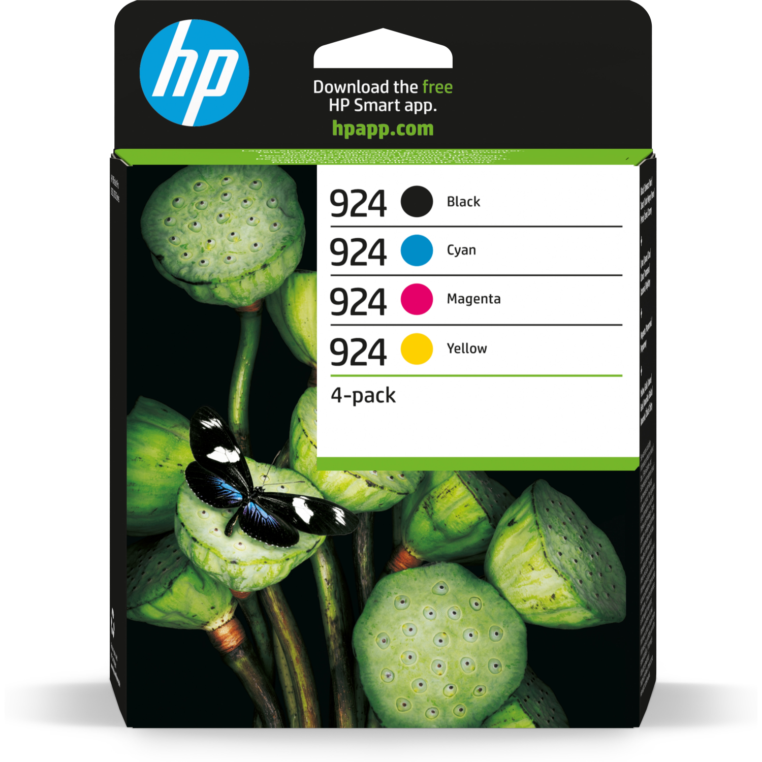 HP 924 CMYK ORIGINAL INK CARTRIDGE 4