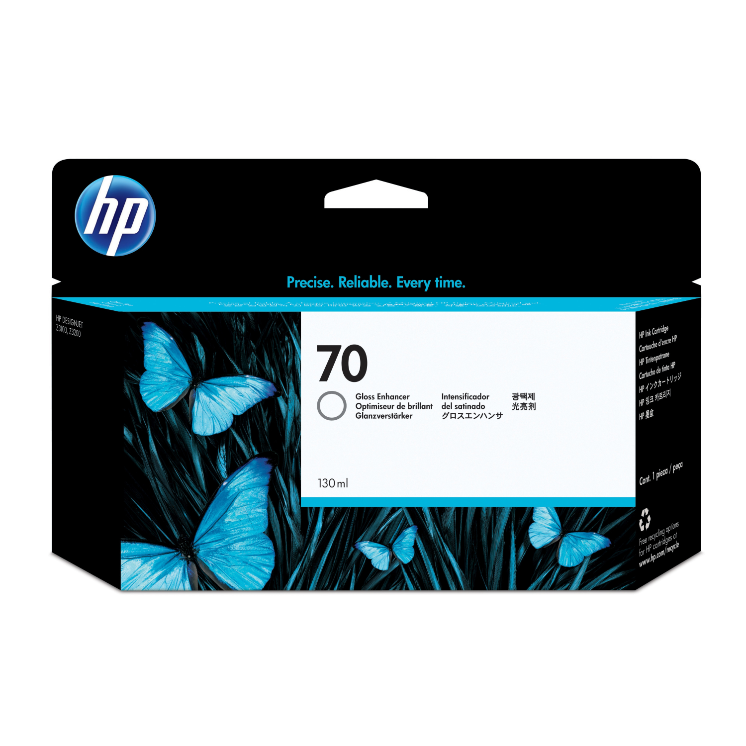 HP 70 130ML GLS ENHANCER INK CART