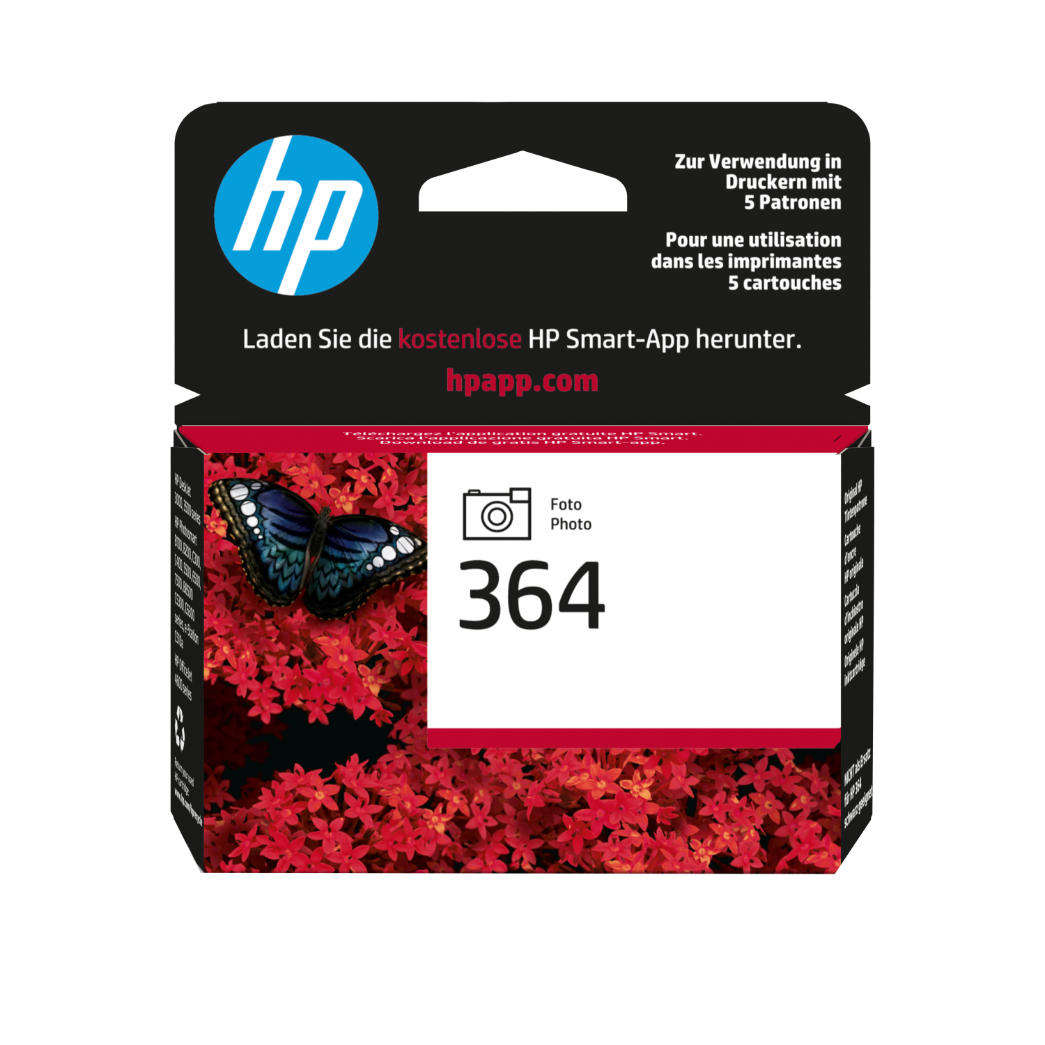 HP 364 PHOTO BLACK INK CARTRIDGE