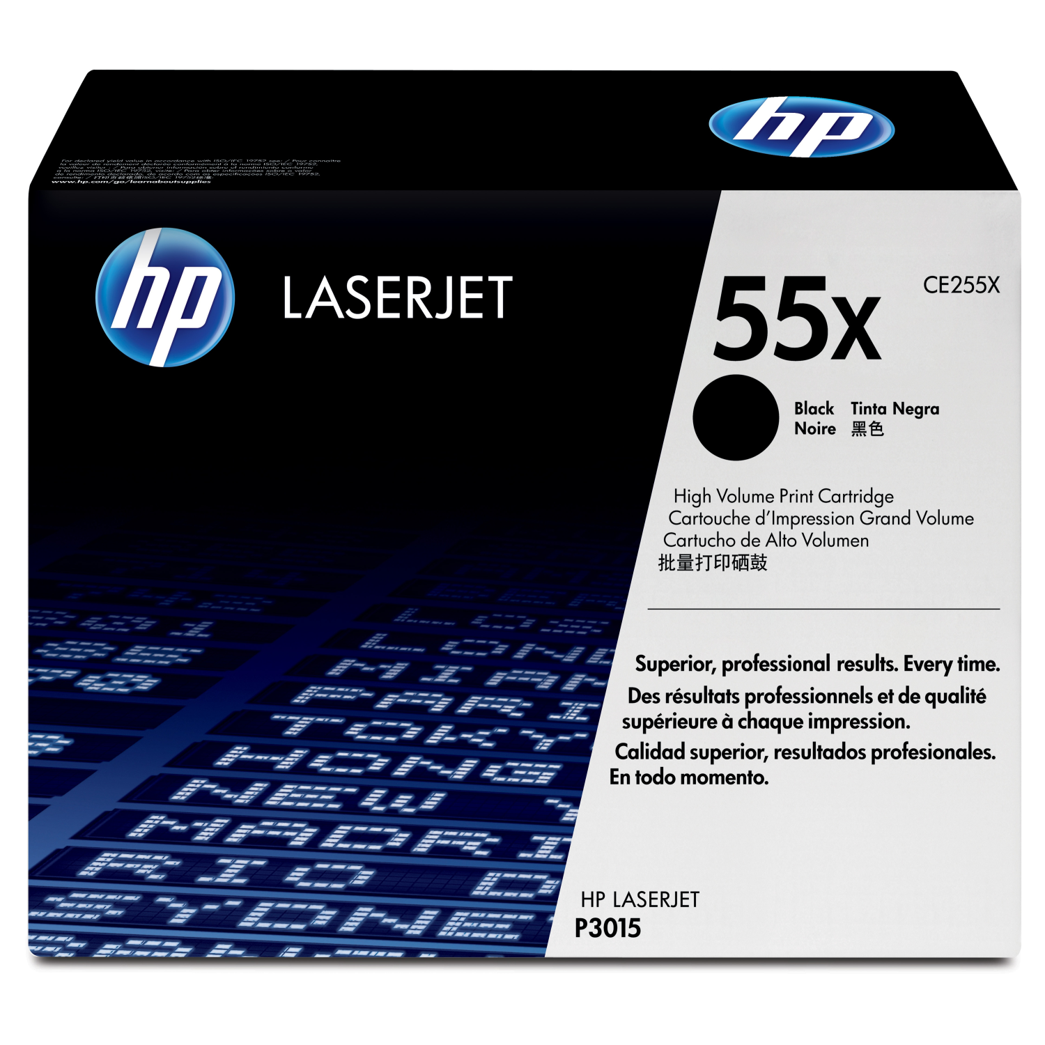 HP LASERJET CE255X BLACK PRINT CARTR