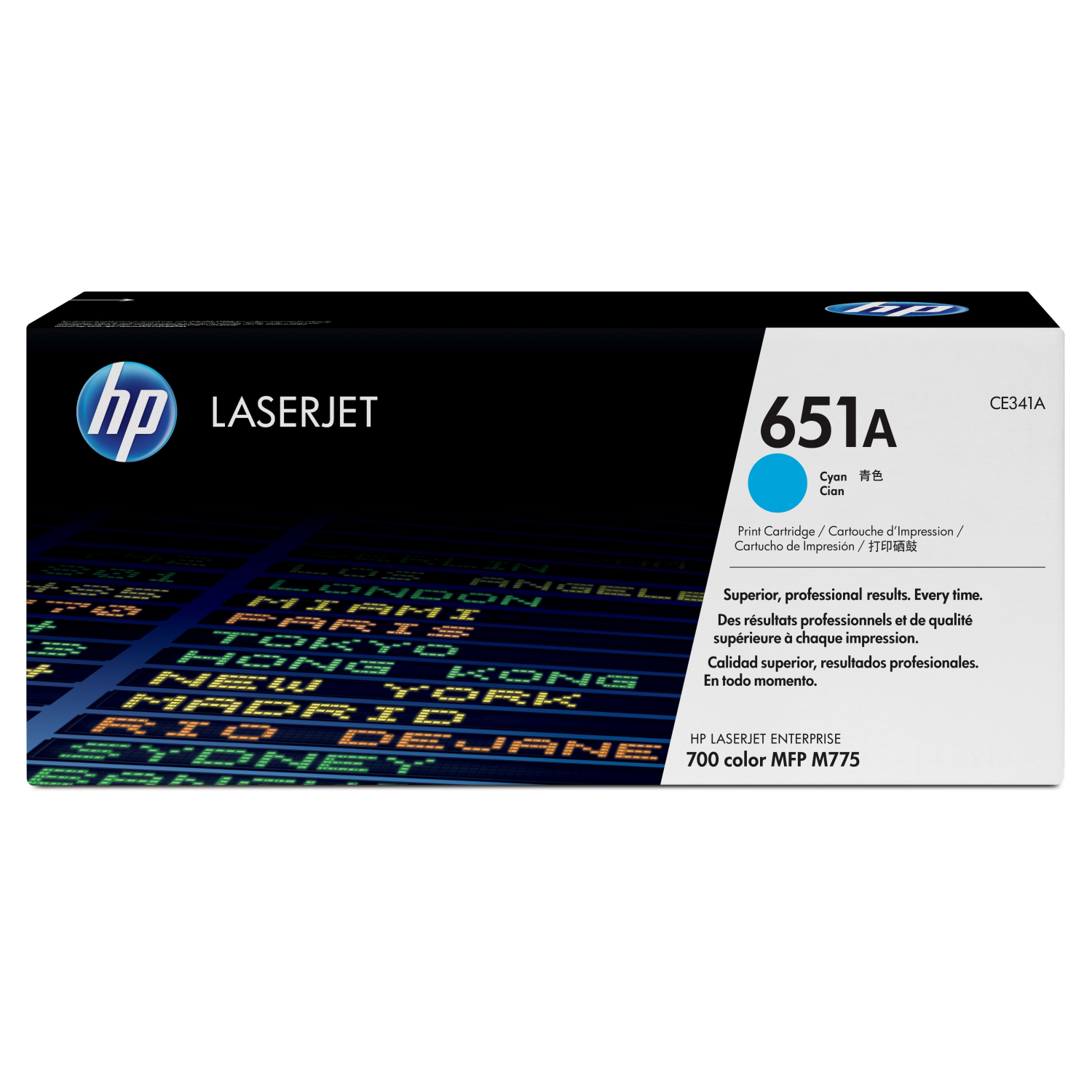 HP 651A CYAN LASERJET TONER CART