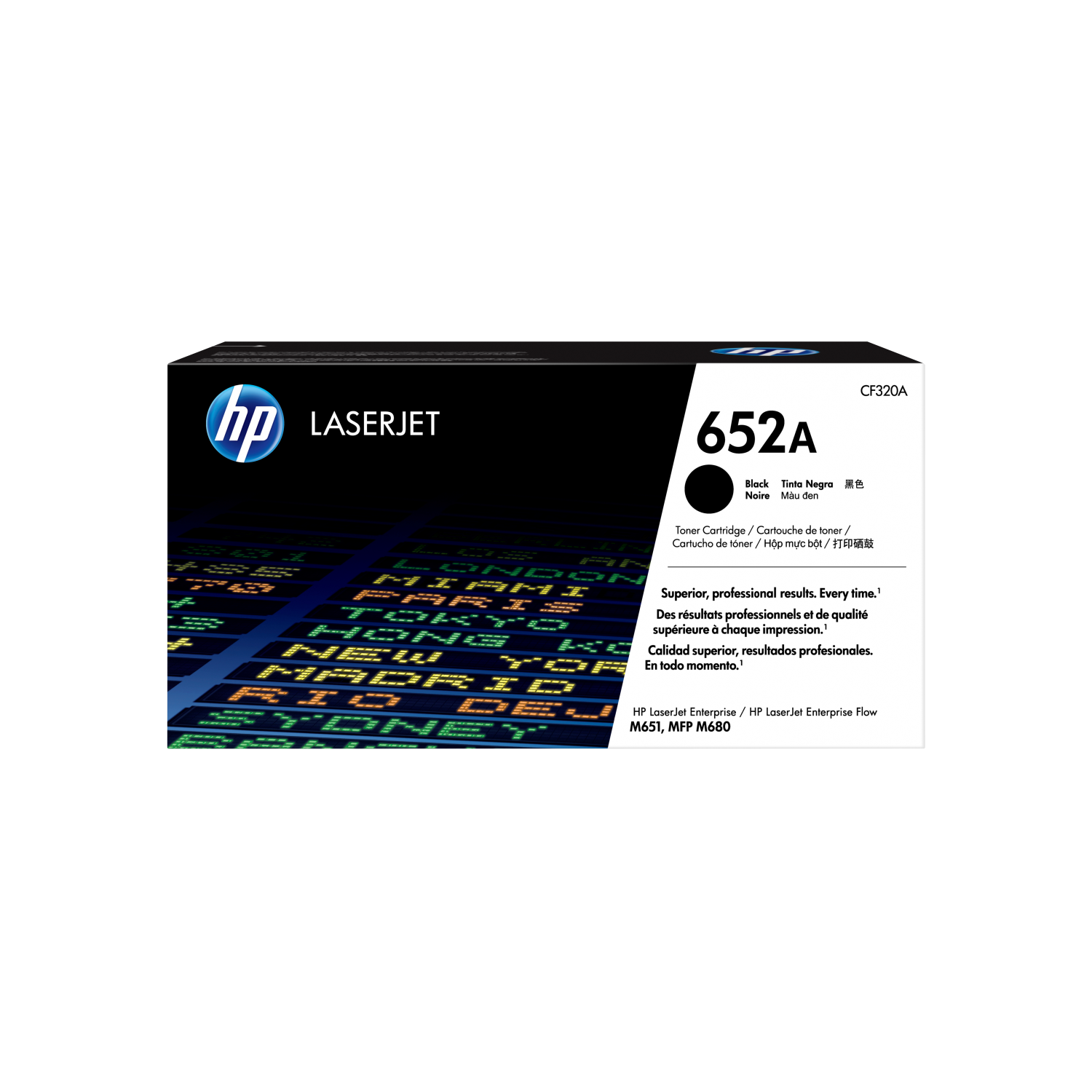 652A BLACK LASERJET TONER CART