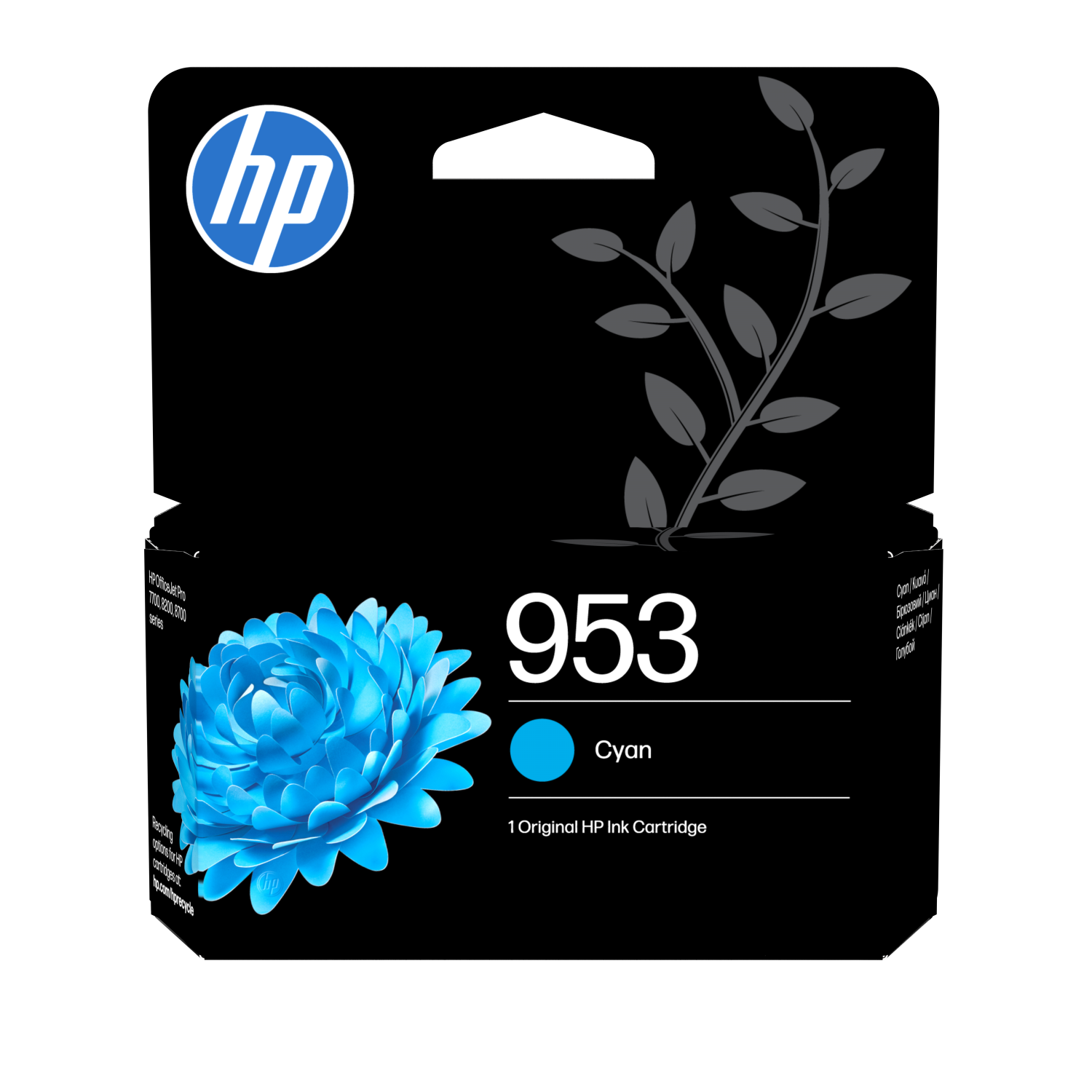 HP 953 CYAN ORIGINAL INK CARTRIDGE