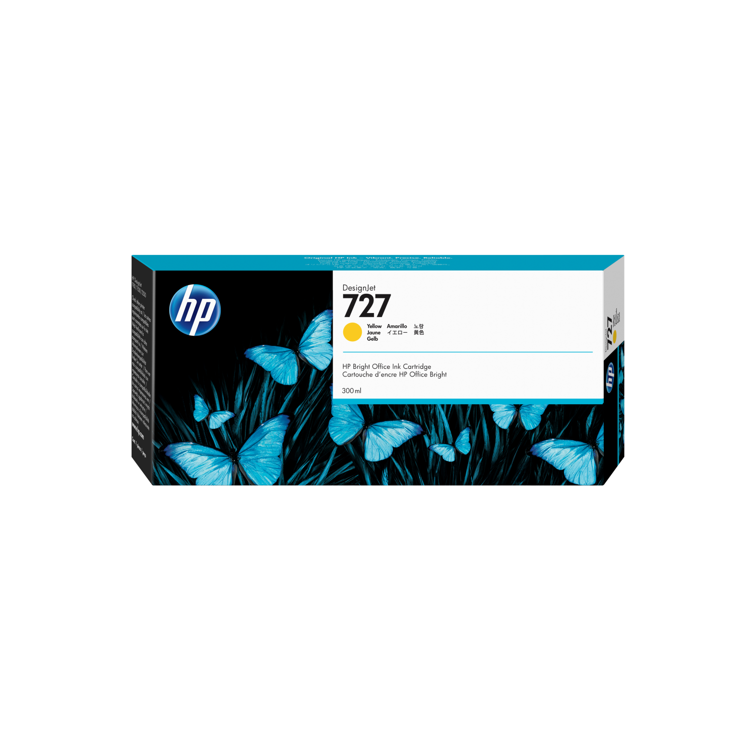 HP 727 300-ML YELLOW DESIGNJET INK C