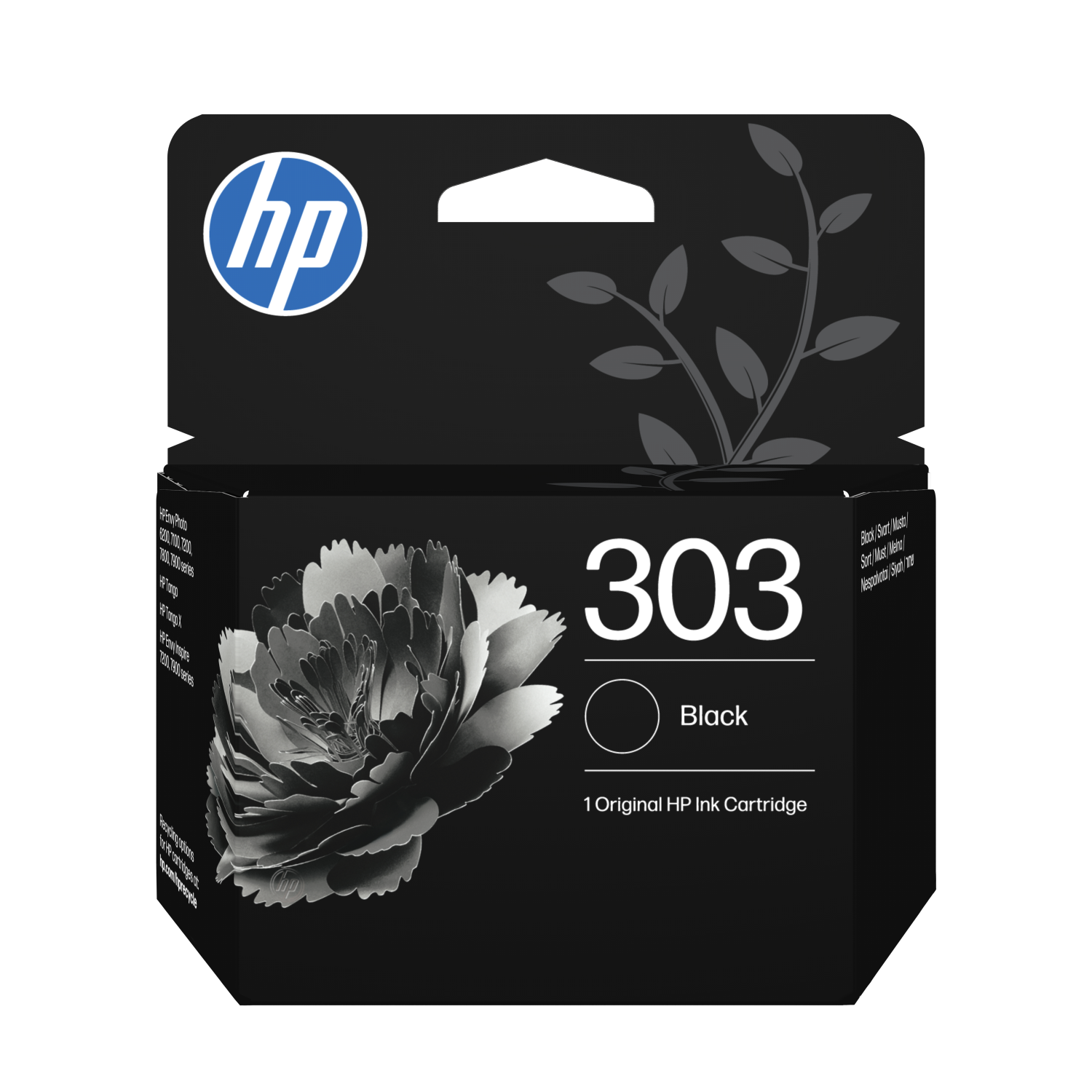 ORIGINAL HP 303 BLACK INK CARTRIDGE