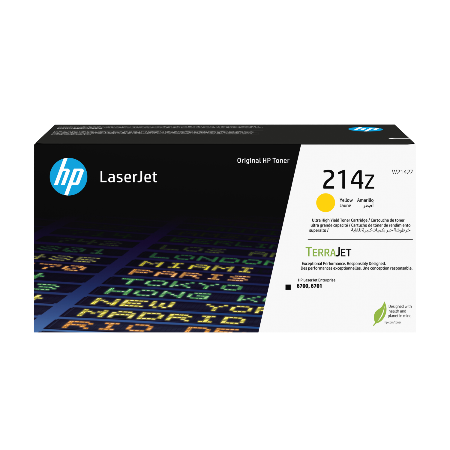 HP 214Z YLW ORIGINAL LASERJET TONER