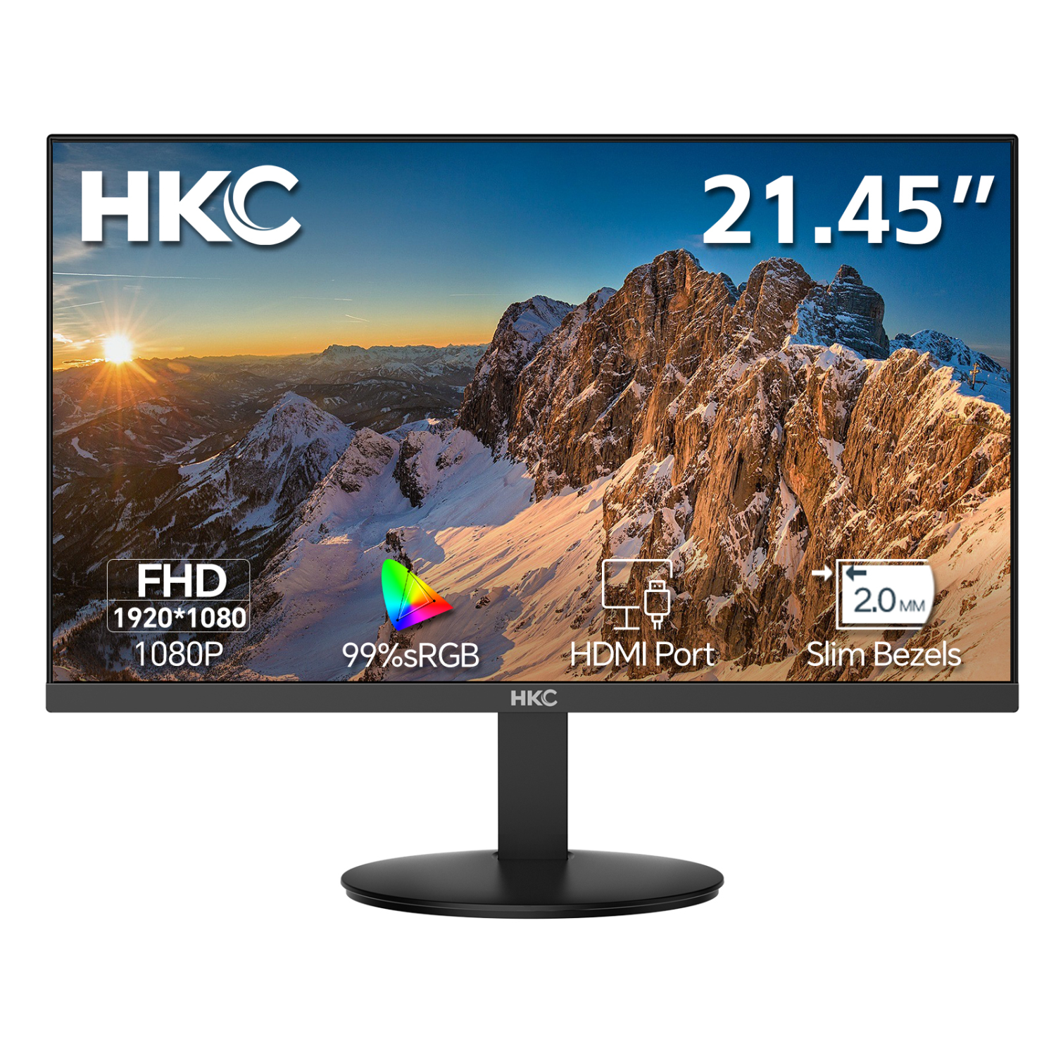 HKC V2218M Computer Monitors - 21.45 Inches