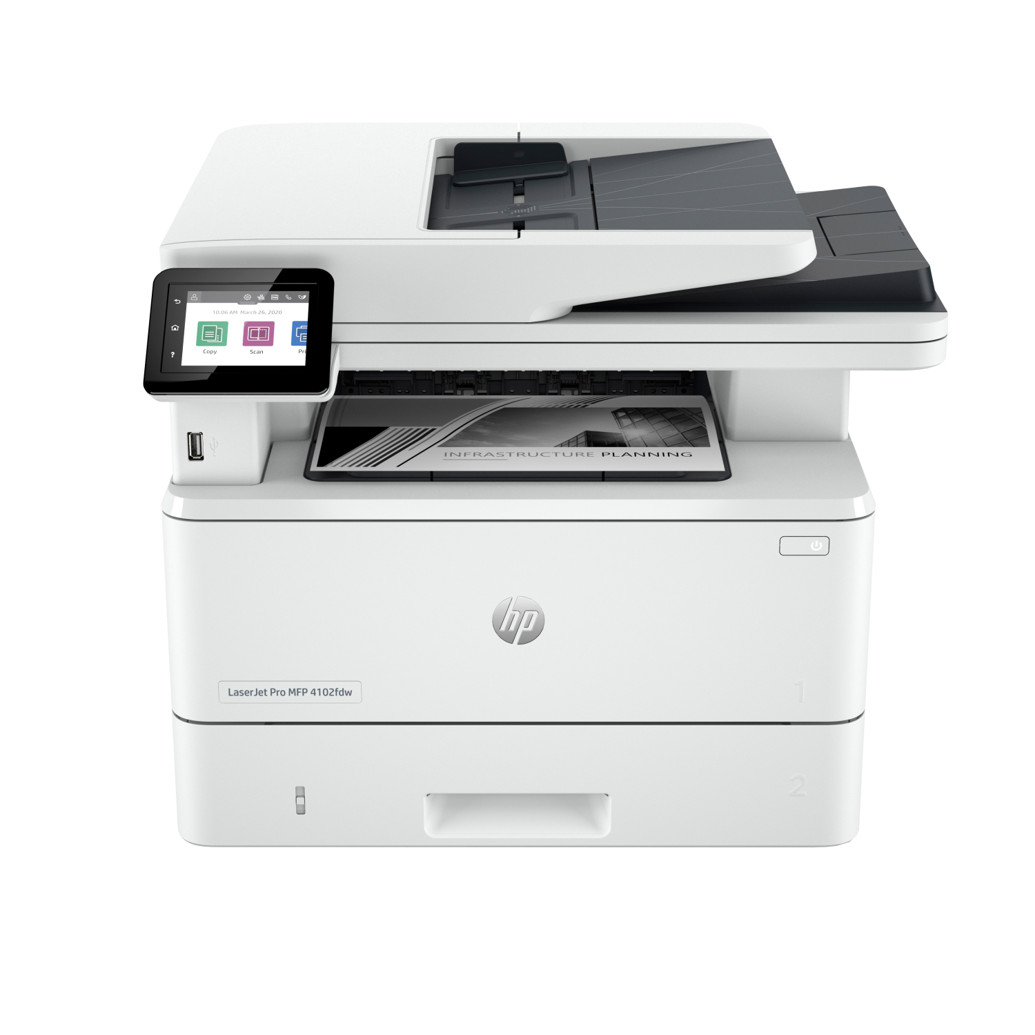 HP 4102fdw Multifunction Printers - 2.7 Inches - 512MB