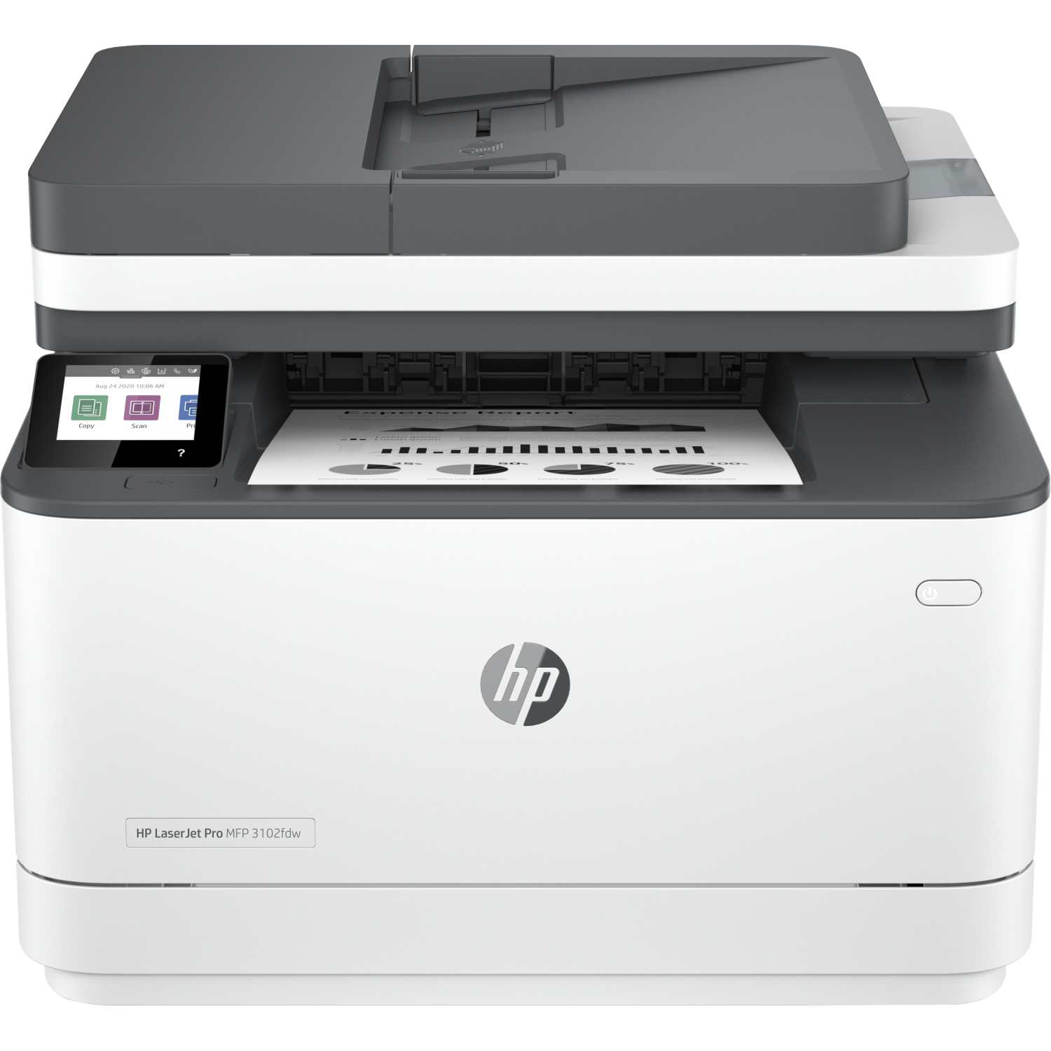 HP 3102fdw Multifunction Printers - 2.7 Inches - 512MB - White