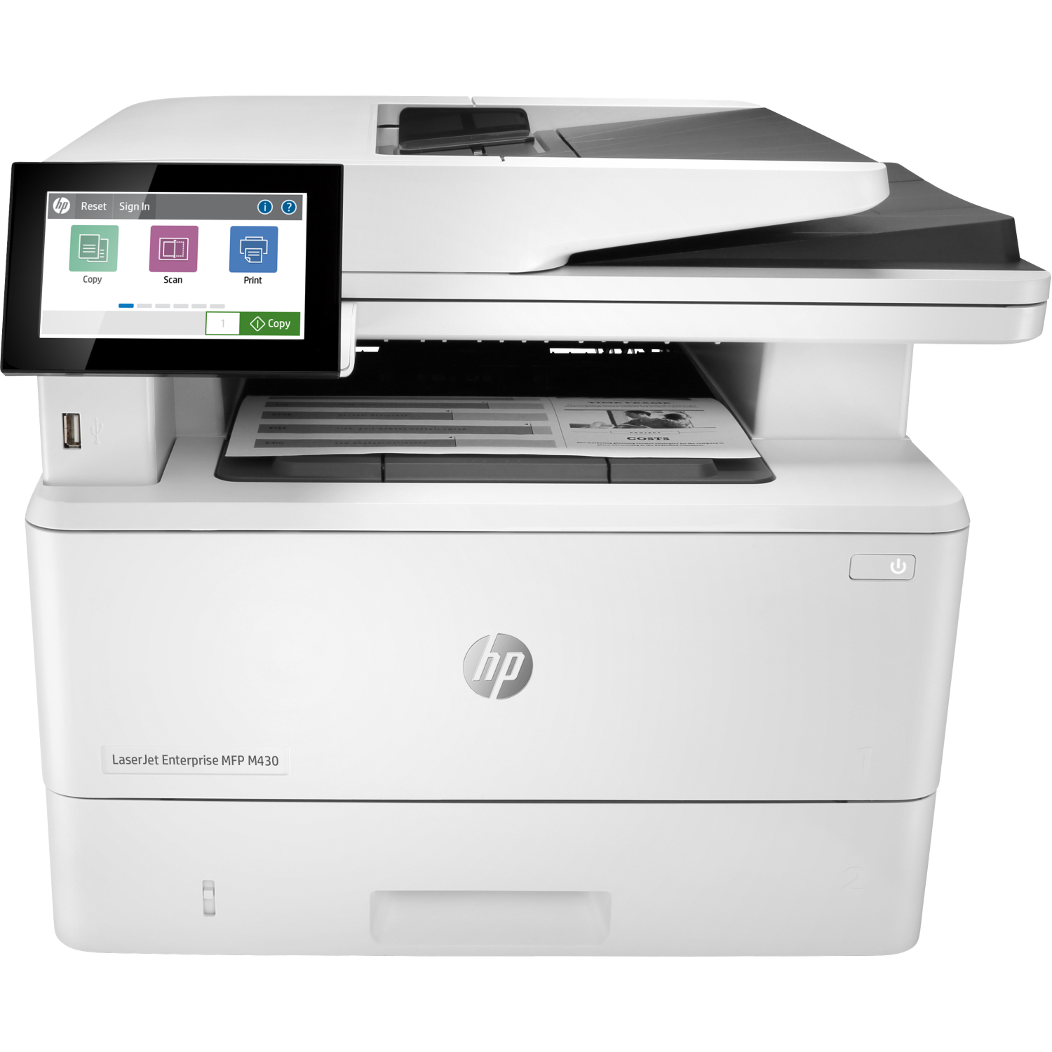 HP M430f Multifunction Printers - 4.3 Inches - 2048MB - White