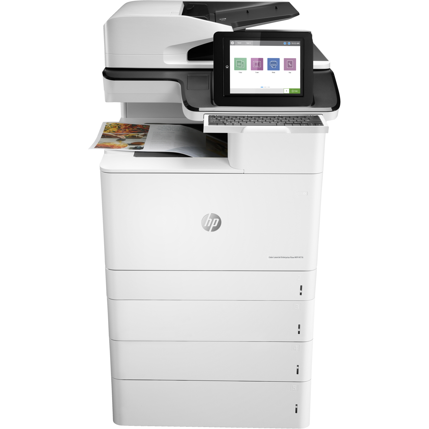HP M776z Multifunction Printers - 9 Inches - 5120MB - Multi