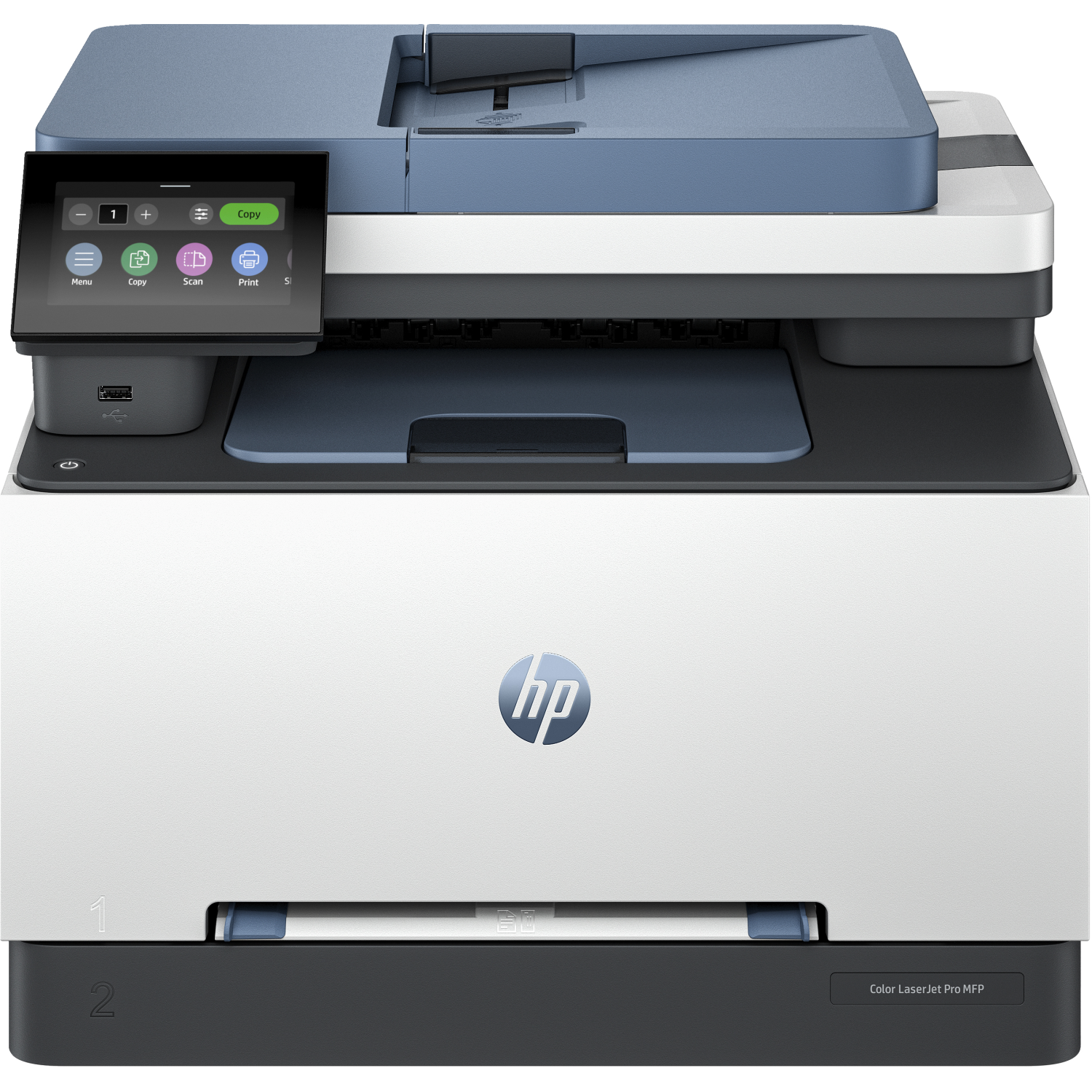 HP 3302fdn Multifunction Printers - 4.3 Inches - 512MB - Blue