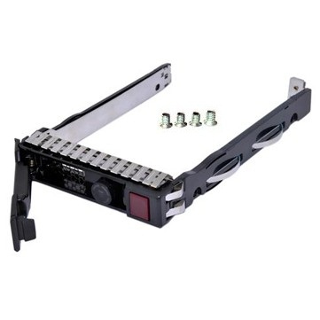 HP 2.5 INCH GEN 8/9/10 SAS/SATA CADDY WITHOUT LABELS WITH SCREWS