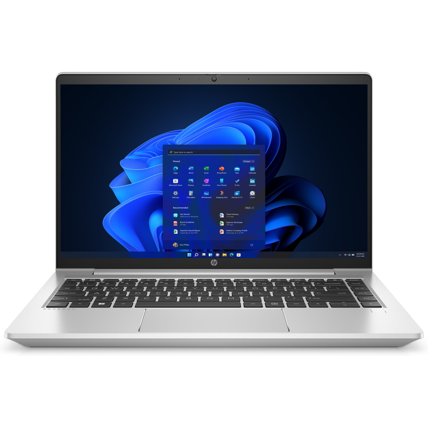 HP i5-1235U Laptops - 14 Inches - 16GB - Silver