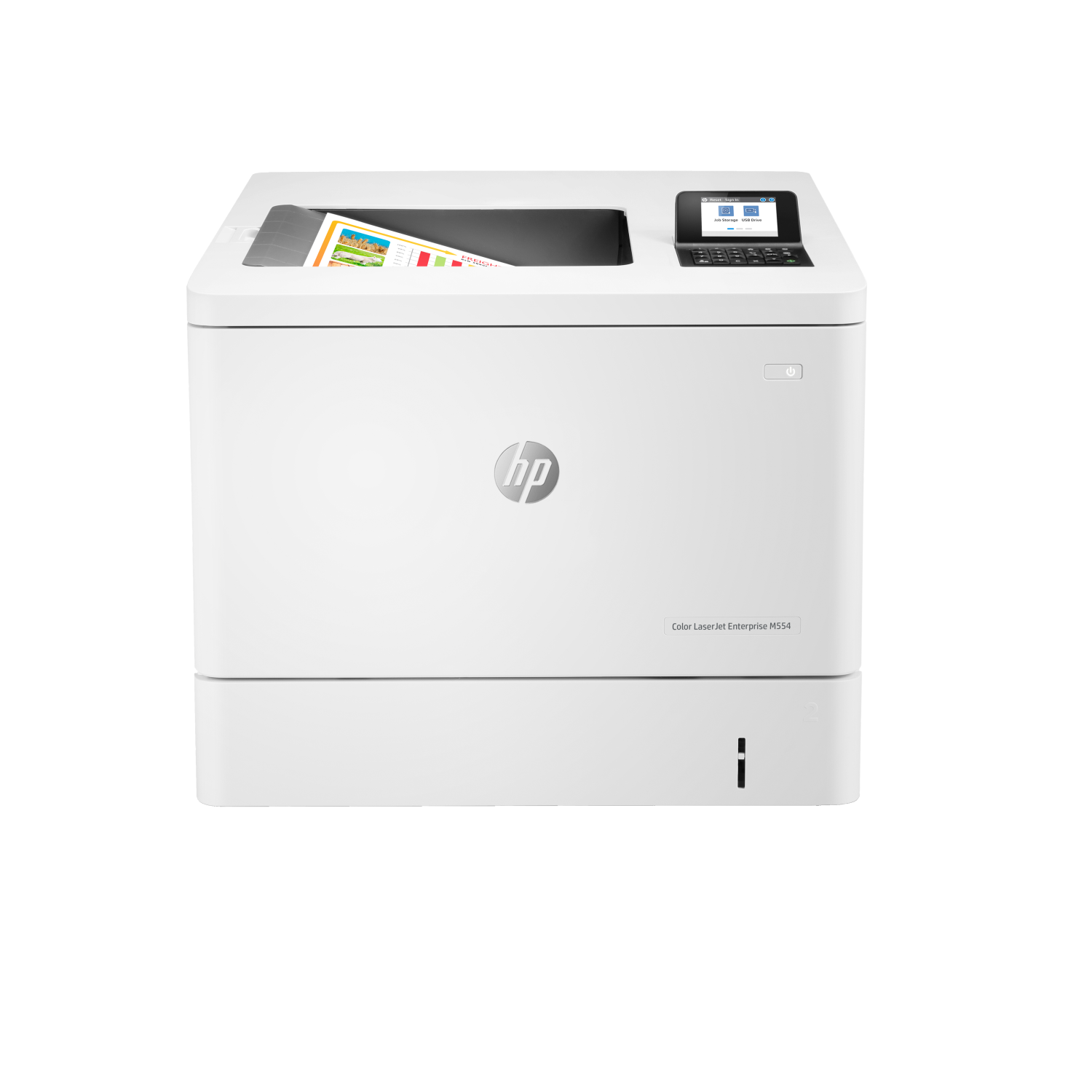 HP M554dn Laser Printers - 2.7 Inches - 1024MB - White