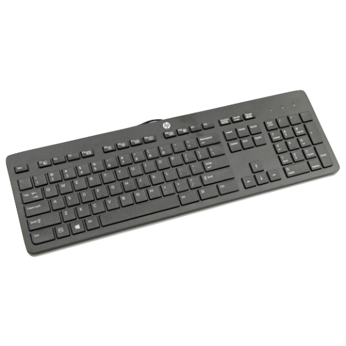 HP 803181-031 keyboard USB QWERTY UK English Black