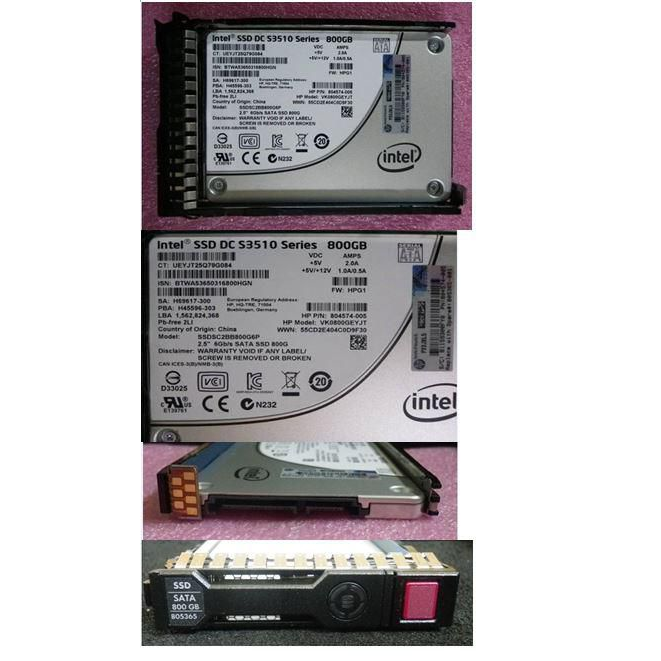 HP 800GB 6G 2.5INCH RI SATA SSD