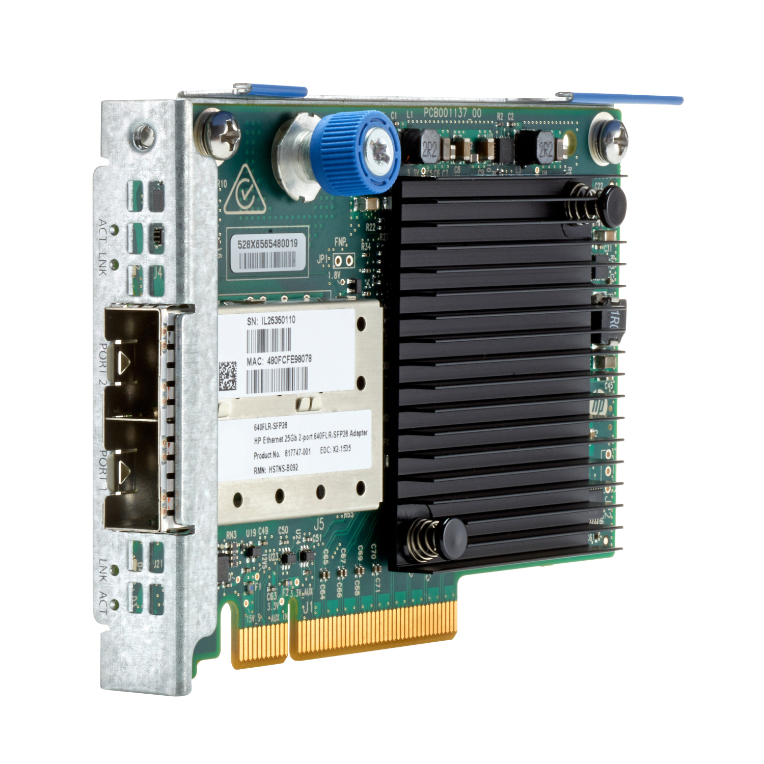 HP 25Gb Network Cards