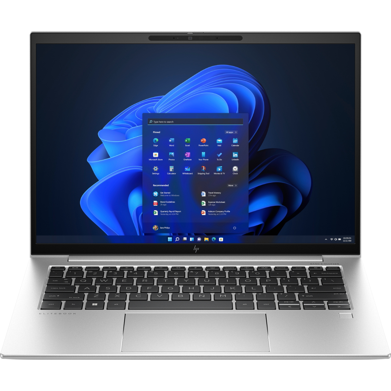 HP i7-1365U Laptops - 14 Inches - 16GB - Silver