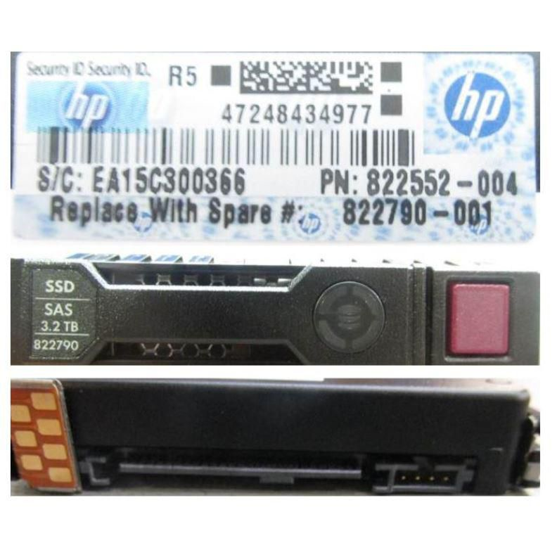 HP E 3.2TB 12G 2.5INCH MU SAS SSD