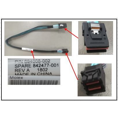 HPE 842477-001 rack accessory Cable kit