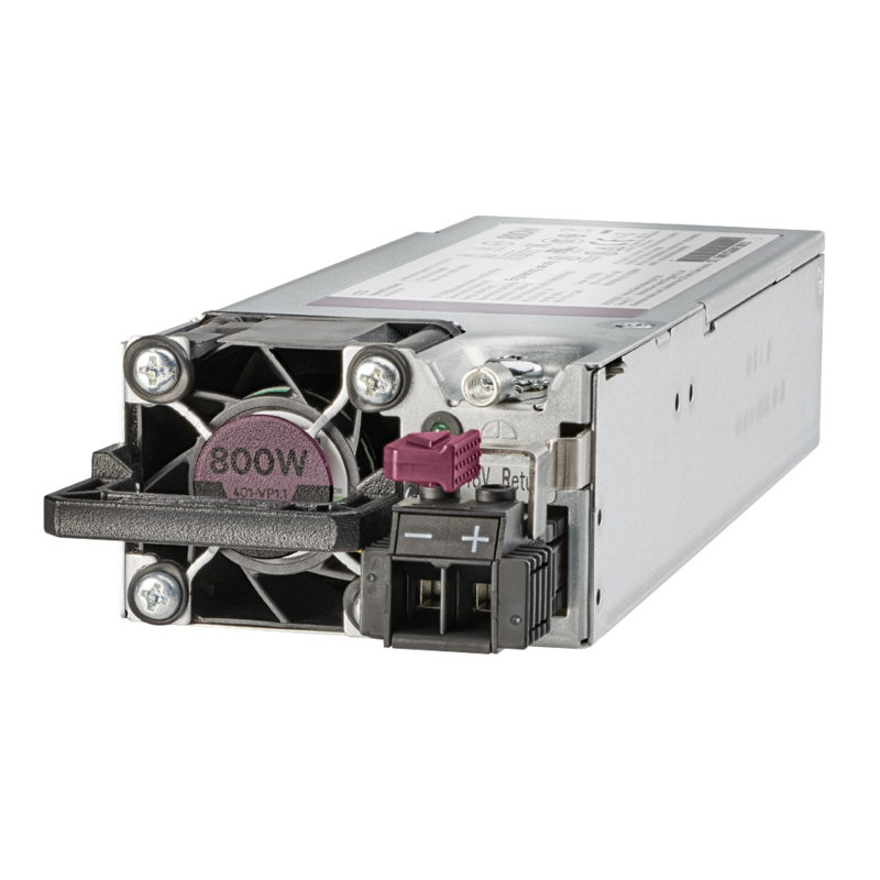 HP E 800W FLEX SLOT -48VDC HOT PLUG LOW HALOGEN POWER SUPPLY KIT