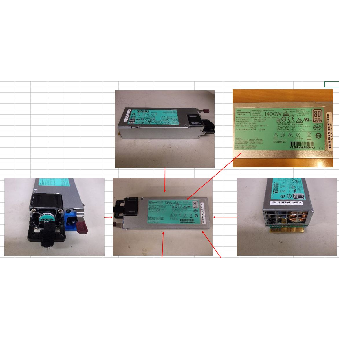 HP 1400W FLEX SLOT PLATINIUM HOT PLUG POWER SUPPLY