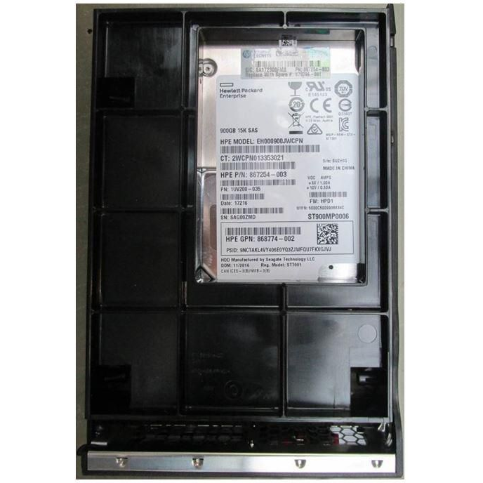 HP 900GB 15K 12G 3.5INCH SAS HDD