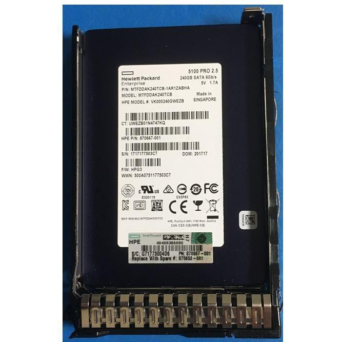 HP 240GB 6G 2.5INCH RI SATA SSD