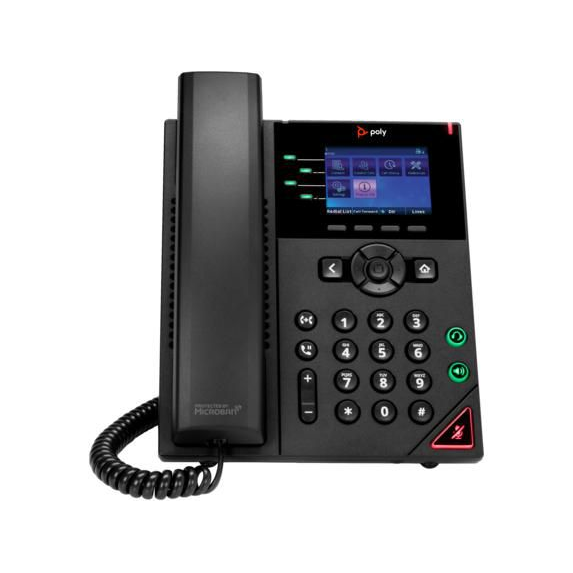 HP 3-way IP Phones - 2.8 Inches - Black