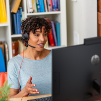 HP Poly Blackwire 5220 - Headset - on-ear - wired - USB-C, 3.5 mm jack - black - Certified for Skype for Business, Cisco Jabber Certified, Avaya Certified, Certified for Microsoft Teams, Zoom Certified, UC certified, Works With Chromebook Certified