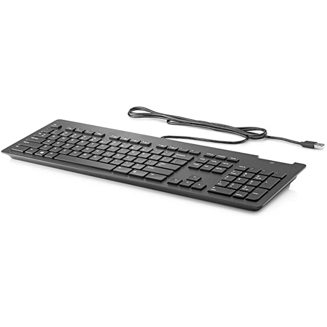 HP 911502-031 keyboard USB QWERTY UK English Black