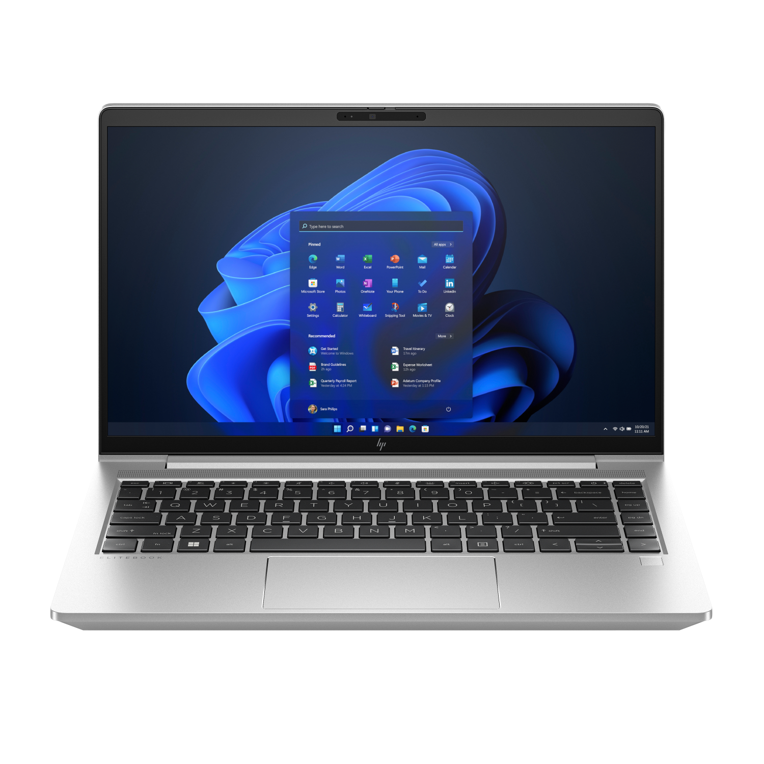 HP i7-1355U Laptops - 14 Inches - 16GB - Silver
