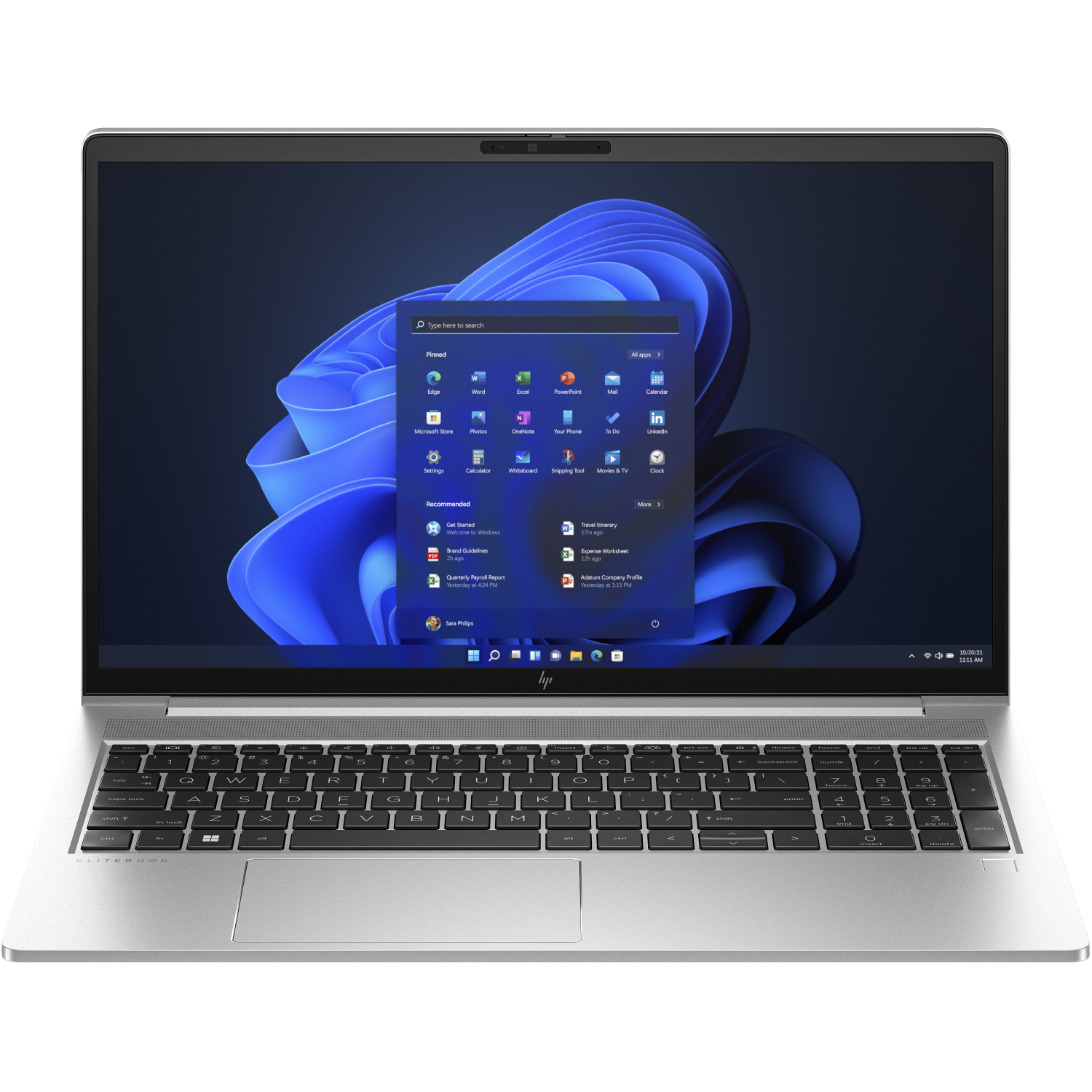 HP EliteBook 650 G10 Intel® Core™ i7 i7-1355U Laptop 39.6 cm (15.6") Full HD 16 GB DDR4-SDRAM 512 GB SSD Wi-Fi 6E (802.11ax) Windows 11 Pro Silver