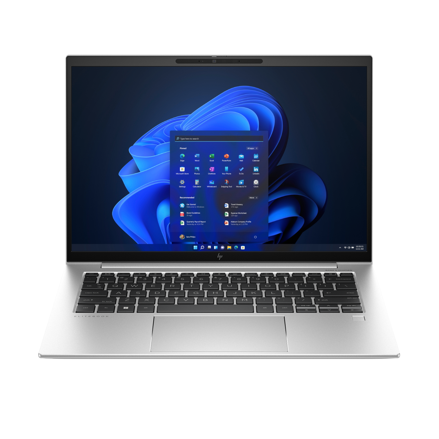 HP i5-1345U Laptops - 14 Inches - 16GB - Silver