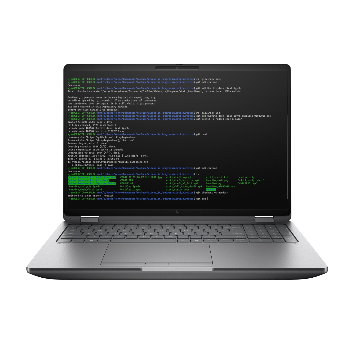 HP 98M24ET Laptops - 16 Inches - 32GB - Silver