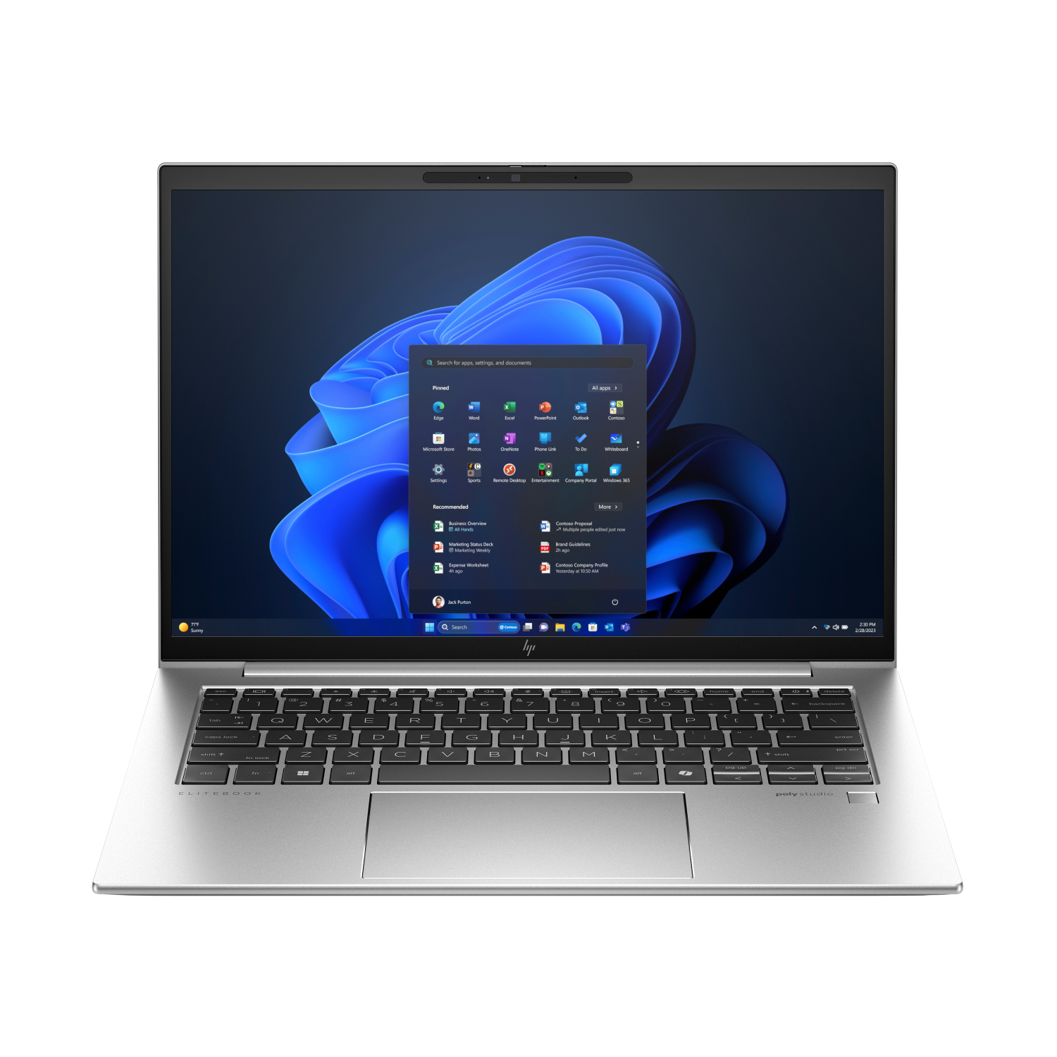 HP 16GB Laptops - 14 Inches - 16GB - Silver