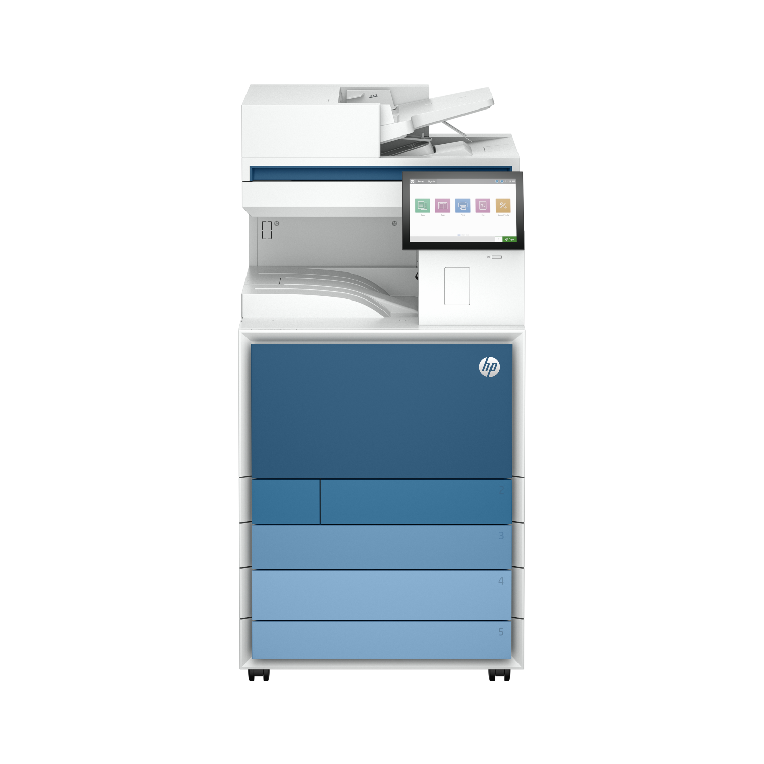 HP 8801dn Multifunction Printers - 10.1 Inches - 6144MB - Multi
