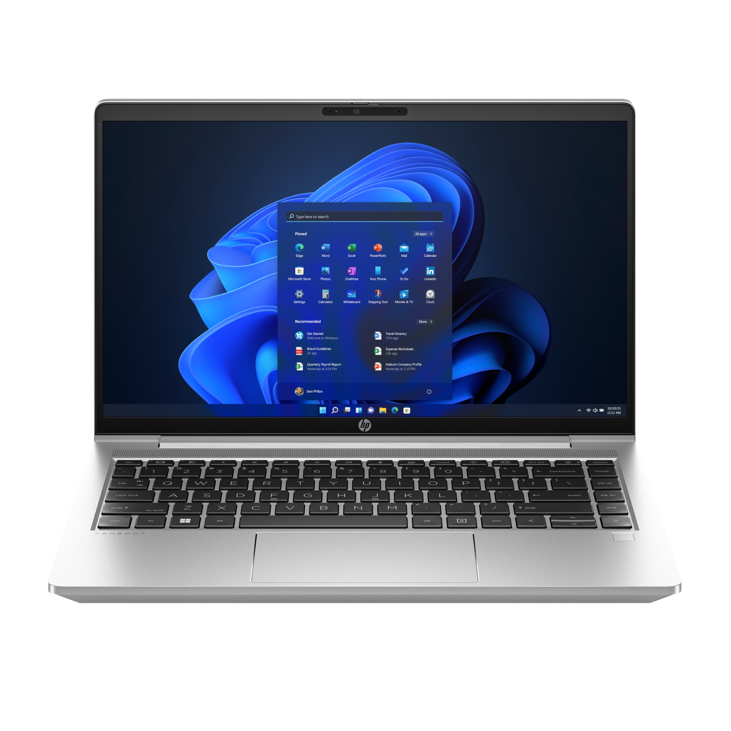 HP 440G10 Laptops - 14 Inches - 16GB - Silver