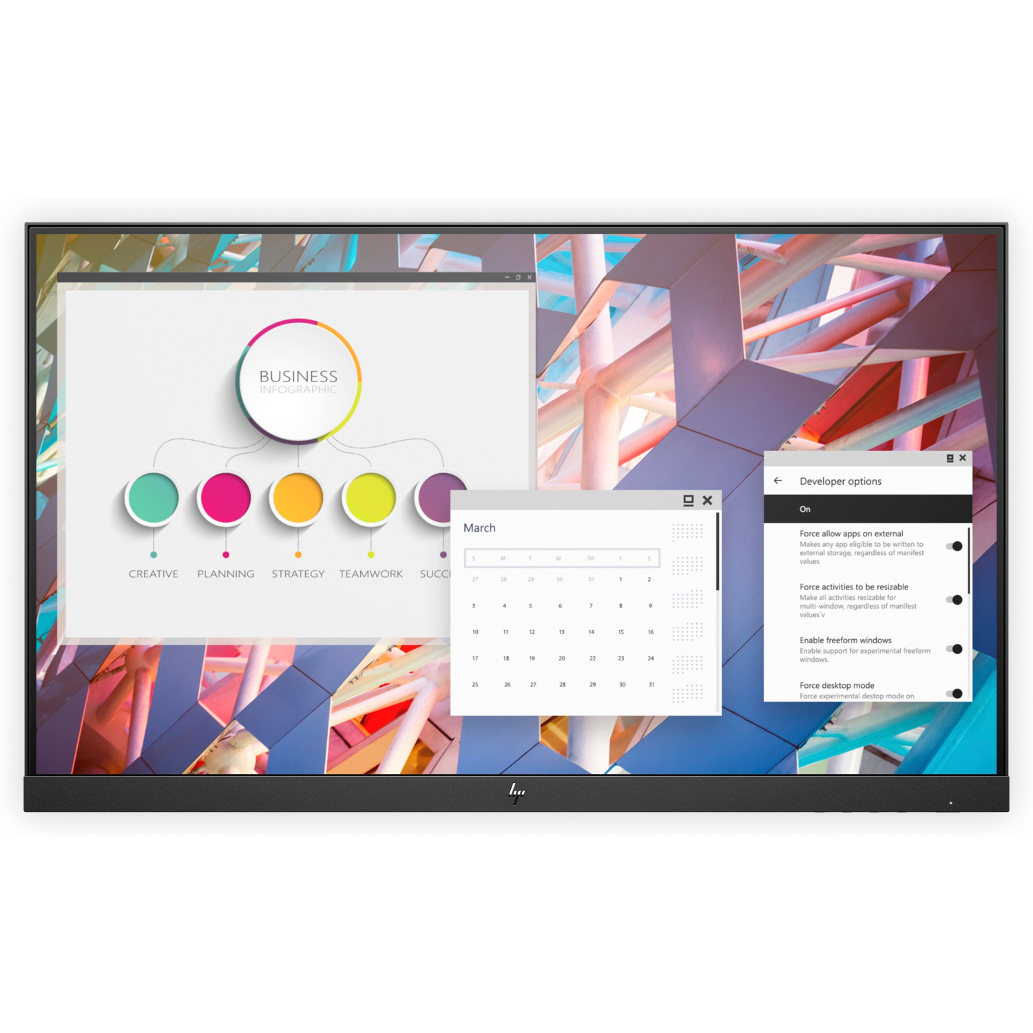 HP E24 G4 FHD No Stand Monitor