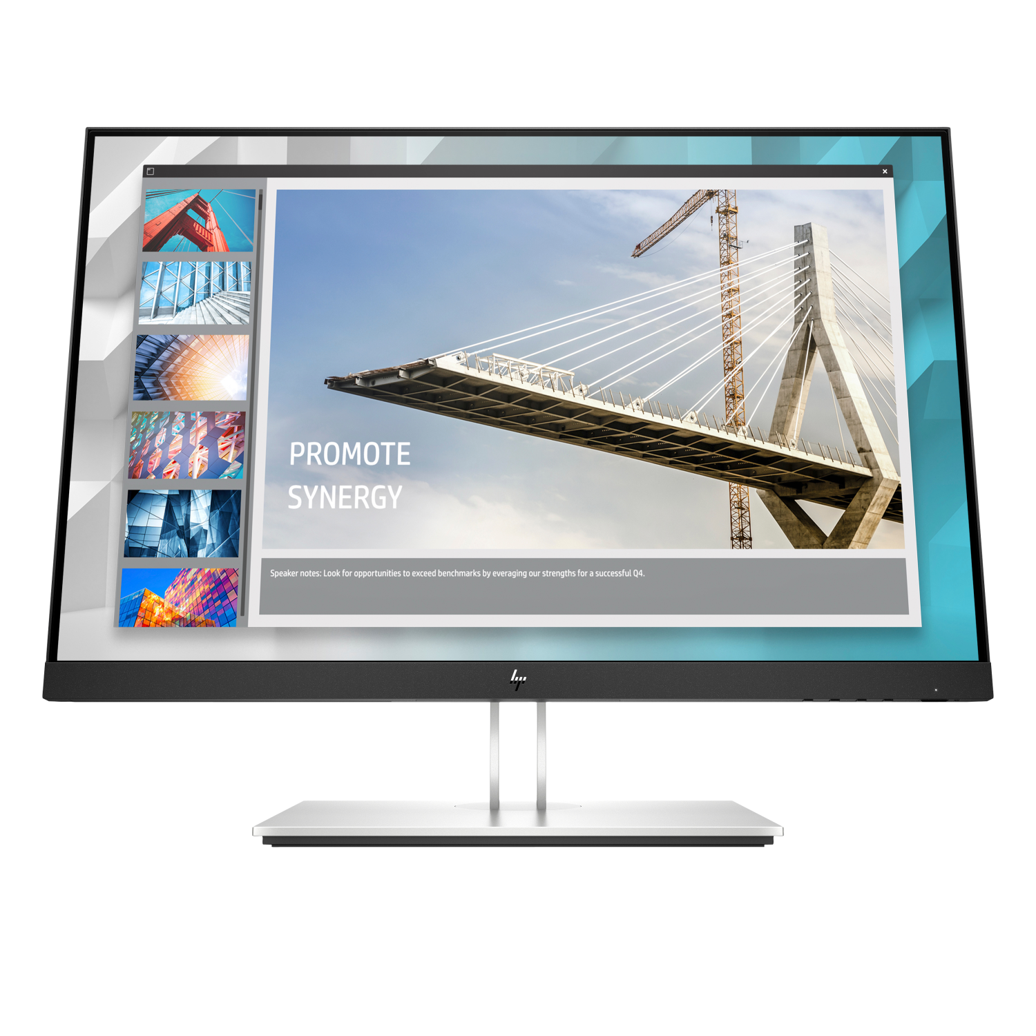 HP E24i Computer Monitors - 24 Inches - Black