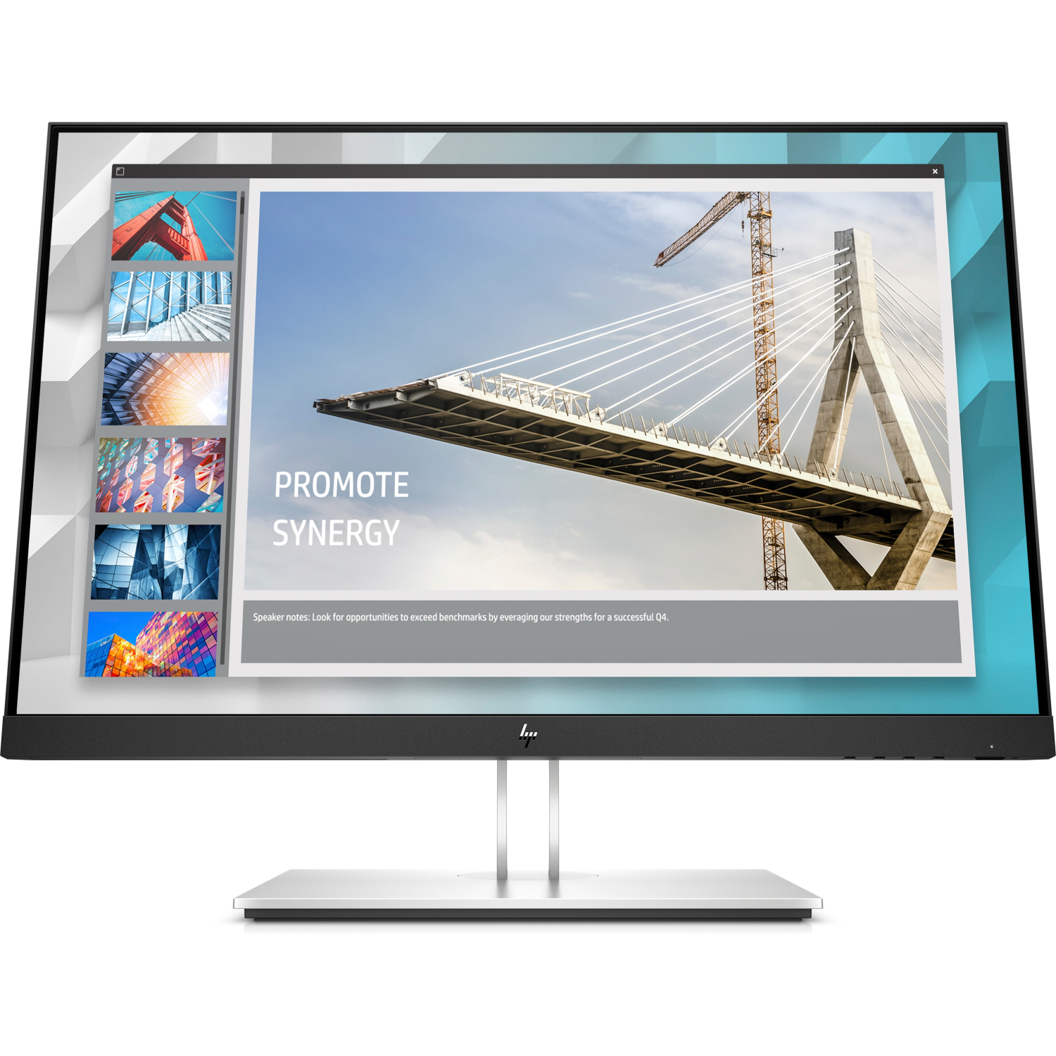 HP E24I Computer Monitors - 24 Inches - Black