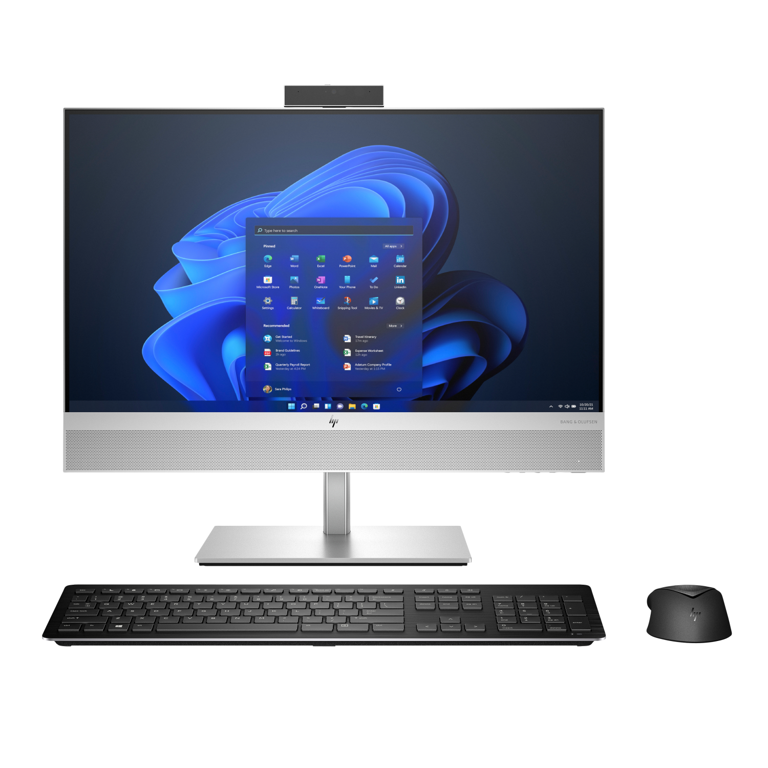 HP 840G9 All-in-One PCs desktops and Workstations - 23.8 Inches - 32GB - Silver