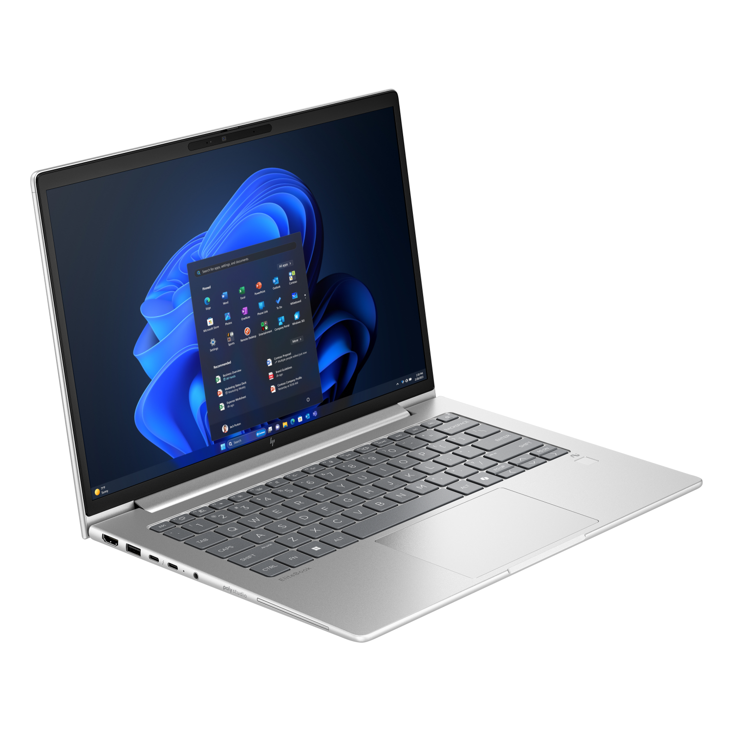 HP 11ax Laptops - 14 Inches - 24GB - Silver